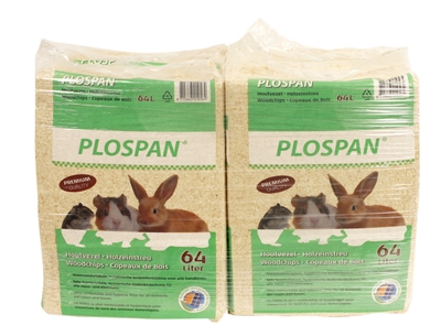 Plospan Houtvezel 4x64 ltr