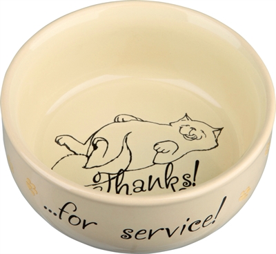 Trixie Voerbak Thanks For Service Assorti 15 cm 0.3 ltr