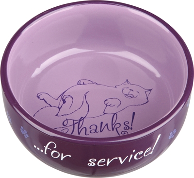 Trixie Voerbak Thanks For Service Assorti 15 cm 0.3 ltr