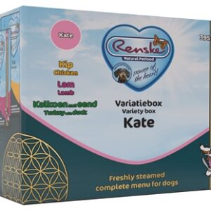 Renske Vers Vlees Variatiebox Kate Kip / Lam / Kalkoen / Eend 12x395 gr