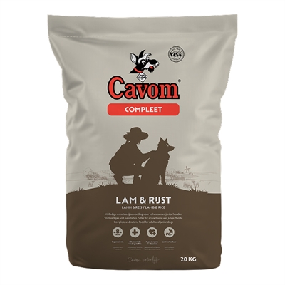 Cavom Compleet Lam/Rijst 20 kg