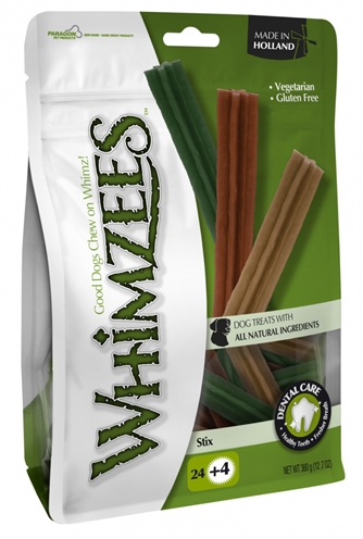 Whimzees Stix Small 12 cm 24+4 st