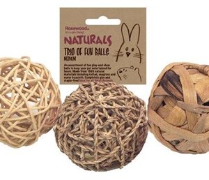 Trio Of Fun Balls Medium 8 cm