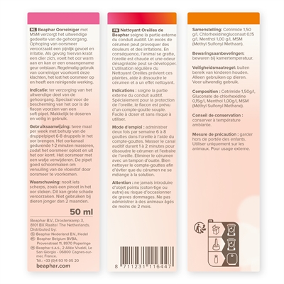 Beaphar Oorreiniger 50 ml