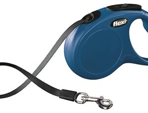 Flexi Rollijn Classic Tape Blauw S 5 Mtr