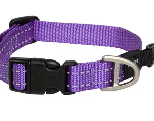 Rogz For Dogs Snake Halsband Paars 16 Mmx26-40 cm