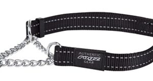 Rogz For Dogs Fanbelt Halfslip Halsband Zwart 20 Mmx34-56 cm