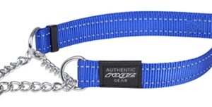 Rogz For Dogs Fanbelt Halfslip Halsband Blauw 20 Mmx34-56 cm