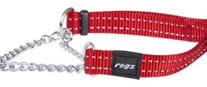 Rogz For Dogs Snake Halfslip Halsband Rood 16 Mmx32-44 cm