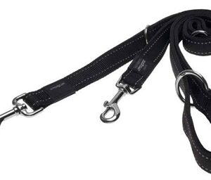 Rogz For Dogs Lumberjack Multipurpose Lijn Zwart 25 Mmx1.6 Mtr