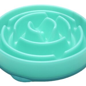 Slo-Bowl Feeder Drop Teal Lichtblauw 29x29x7 cm