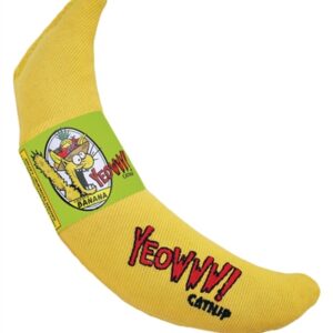 Yeowww Banaan Met Catnip 18 cm