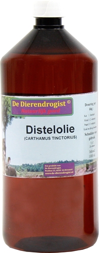 Dierendrogist Distelolie 1 ltr