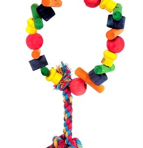 Happy Pet Speelgoed Papegaai Cartwheel Assorti 28x15x8 cm
