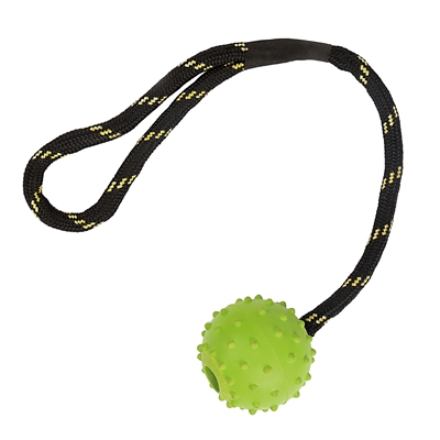 Happy Pet Tough Toys Floater Rubber Bal Touw Assorti Medium 37.5x5x5 cm