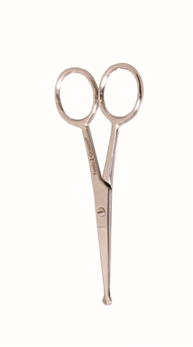 Tools-2-Groom Potenschaartje Recht Met Afgeronde Punt 4.5 Inch 11.5 cm