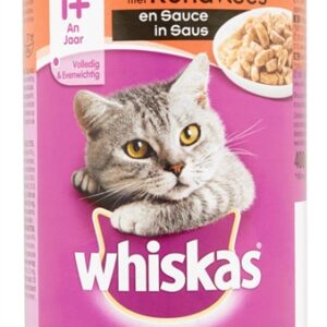 Whiskas Blik Adult Rund In Saus 12x400 gr