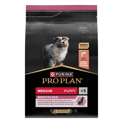 Pro Plan Puppy Medium Sensitive Skin 3 kg