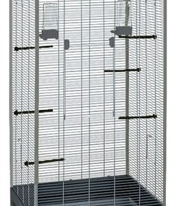Voltrega Voliere 420 Grijs / Grijs 65x54x150 cm