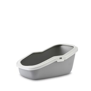 Savic Kattenbak Aseo Grijs / Wit 56x39x27.5 cm