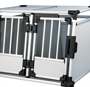 Trixie Transportbox Dubbel Aluminium 93x64x88 cm