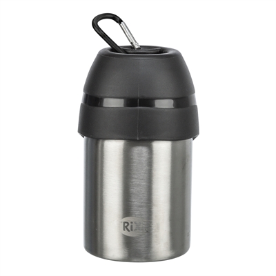 Trixie Drinkfles RVS Met Plastic Drinkbakje Assorti 300 ml 3st