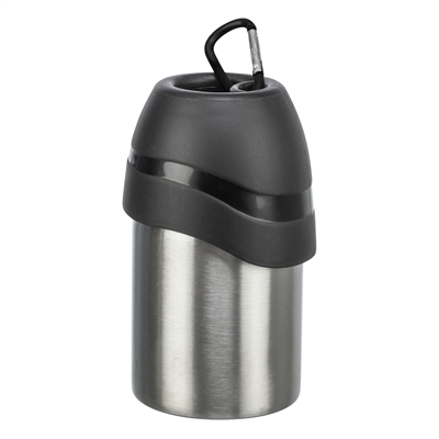 Trixie Drinkfles RVS Met Plastic Drinkbakje Assorti 300 ml 3st