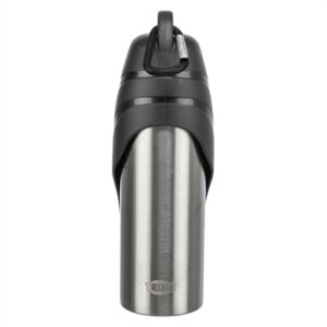 Trixie Drinkfles RVS Met Plastic Drinkbakje Zwart 750 ml 3 st