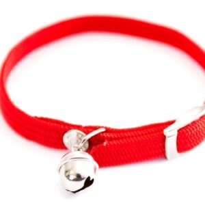 Martin Halsband Kat Elastisch Nylon Rood 30x1 cm