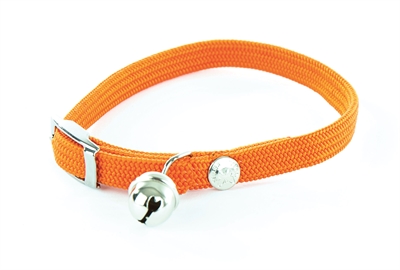 Martin Halsband Kat Elastisch Nylon Oranje 30x1 cm