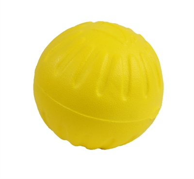 Starmark Fantastic Durafoam Bal Geel Large 8.5 cm