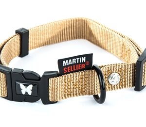 Martin Halsband Verstelbaar Nylon Beige 20-30x1 cm