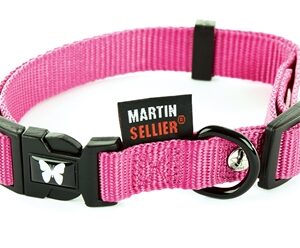 Martin Halsband Verstelbaar Nylon Roze 20-30x1 cm