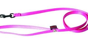 Martin Hondenriem Nylon Roze 120x1 cm