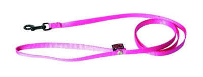 Martin Hondenriem Nylon Roze 120x1 cm