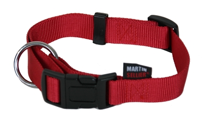 Martin Halsband Basic Nylon Rood 20-30x1 cm