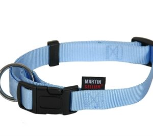 Martin Halsband Basic Nylon Blauw 30-45x1.6 cm
