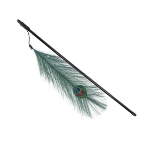 Trixie Kattenhengel Met Pauwenveer 47 cm