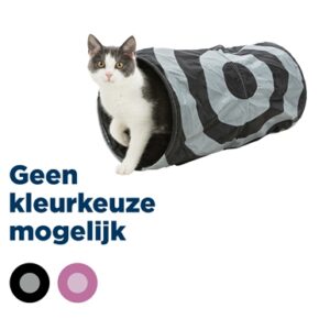 Trixie Speeltunnel Kat Assorti 50x25x25 cm 2st