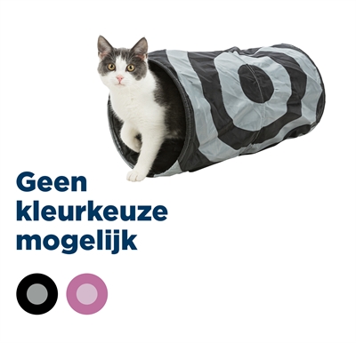 Trixie Speeltunnel Kat Assorti 50x25x25 cm 2st