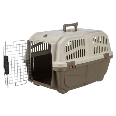 Trixie Skudo Transportbox Taupe / Zand S 60x40x39 cm