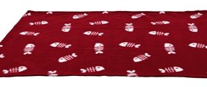 Trixie Beany Fleece Hondendeken Bordeaux 100x70 cm