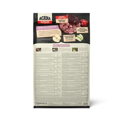 Acana Singles Grass-Fed Lamb Dog 11.4 kg