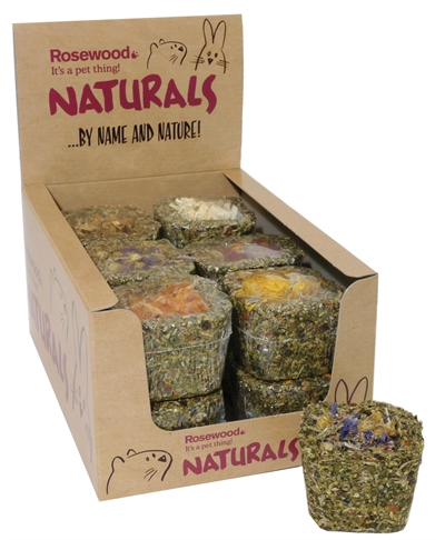 Rosewood Naturals Knaagpotje 6x6x4 cm