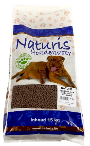 Naturis Brok Geperst Lam 15 kg