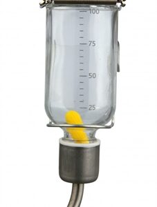 Trixie Drinkfles Glas 125 ml