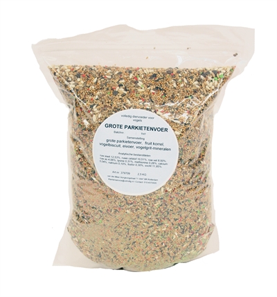DE Vries Grote Parkietenvoer 2.5 kg