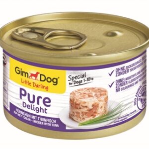 Gimdog Little Darling Pure Delight Kip / Tonijn 12x85 gr