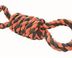 Happy Pet Nuts For Knots Extreme Spoel 8 Vorm Tugger Grijs / Oranje 55x11x11 cm