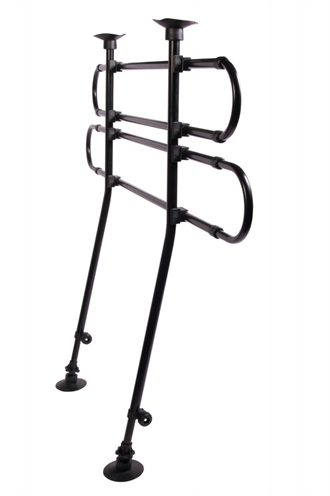 Trixie Hondenrek Auto 2-Delig Zwart 85-140x75-110 cm